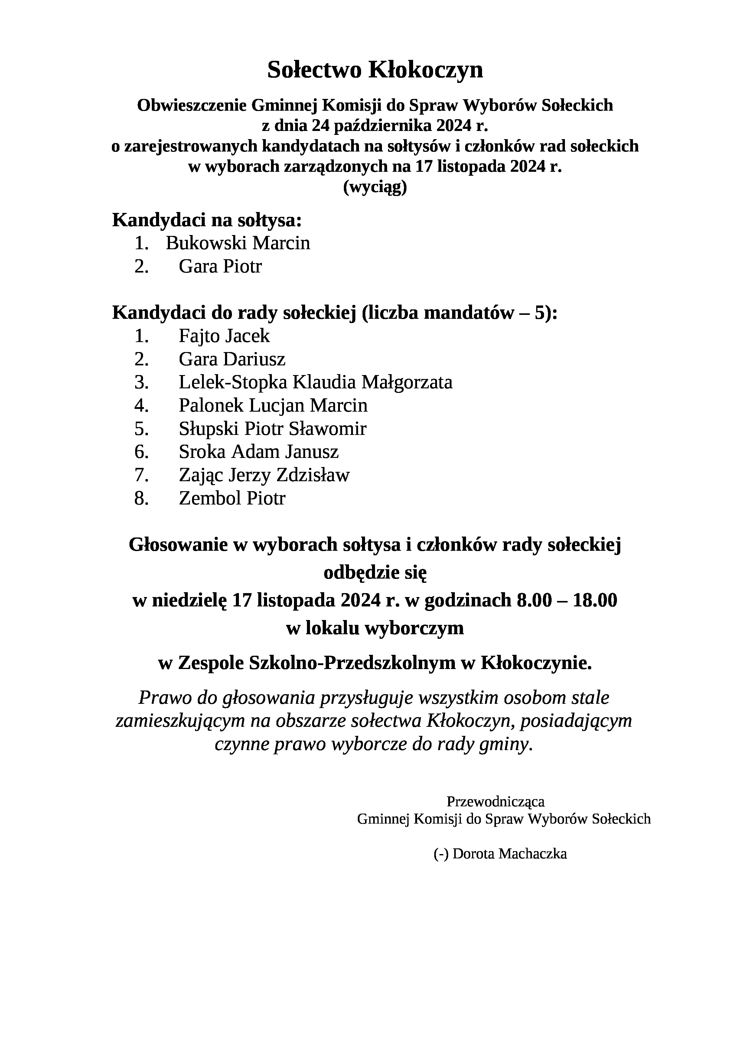 5. Obwieszczenie kłokoczyn 0